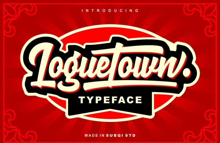 Loguetown Font Free Download