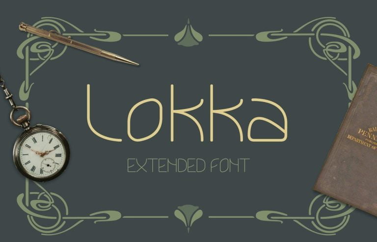 Lokka Extended Font  Free Download