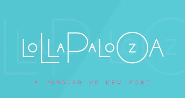 Lollapalooza trio Font