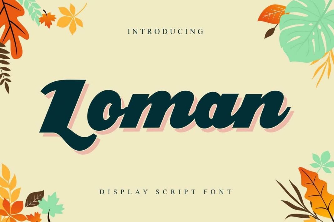 Loman - Display Script Font