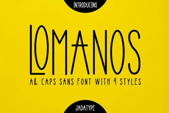 Lomanos Font