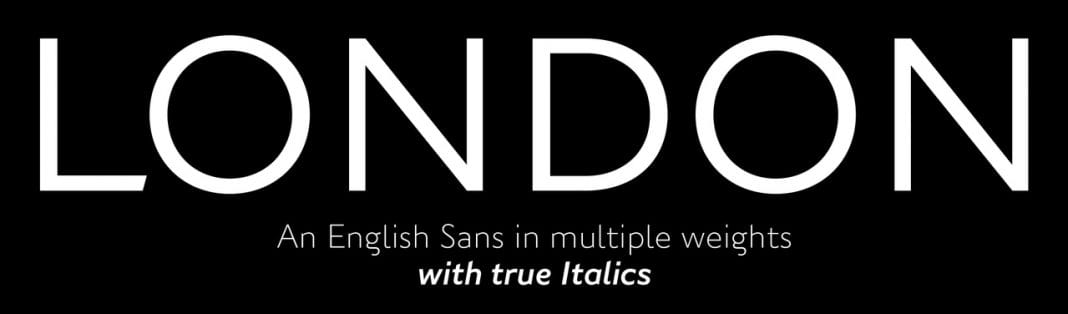 London Font Family