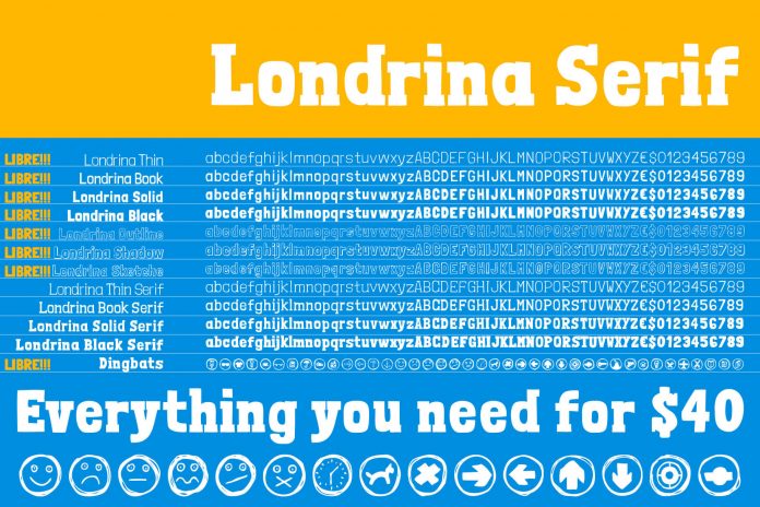 Londrina Serif Font