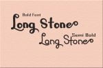 Long Stone Font
