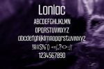 Loniac Font