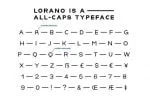 Lorano Font