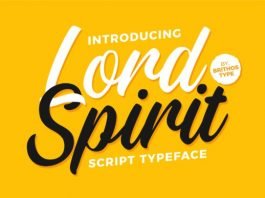 Lord Spirit Font