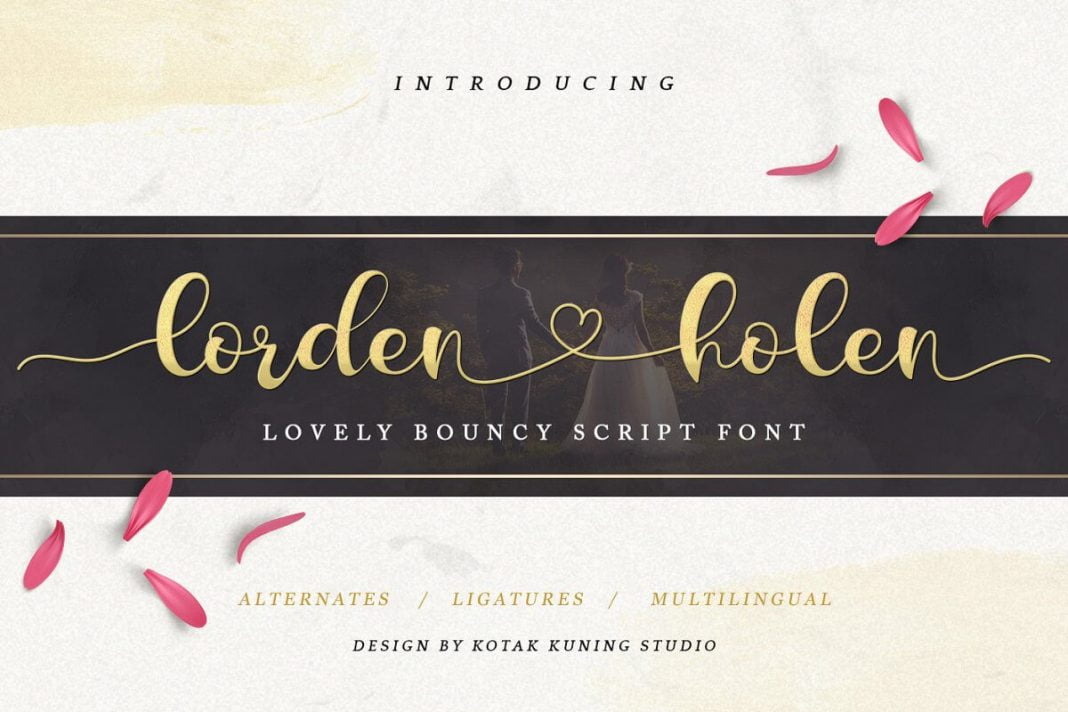 Lorden Holen Lovely Script
