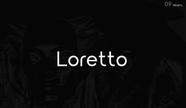Loretto Sans - Elegant Typeface + Webfonts