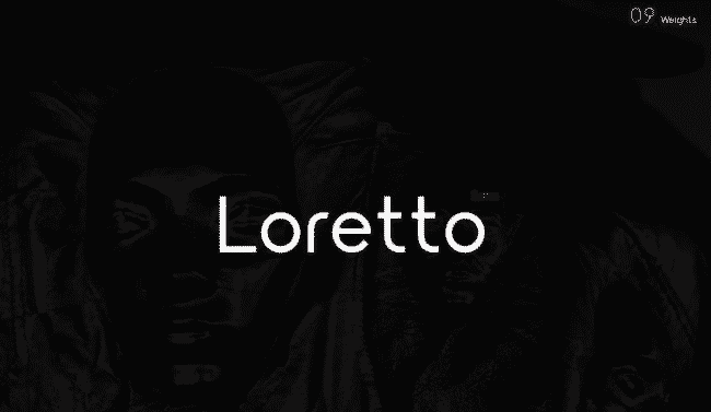 Loretto Sans - Elegant Typeface + Webfonts Loretto Sans - Elegant Typeface + Webfonts