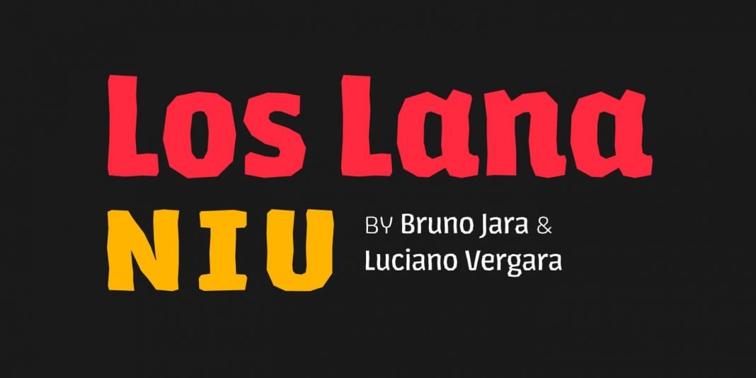 Los Lana Niu Pro font