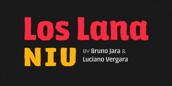 Los Lana Niu Pro font