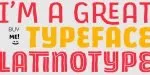 Los Lana Niu Pro font