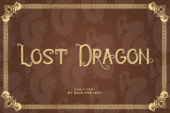 Lost Dragon Font