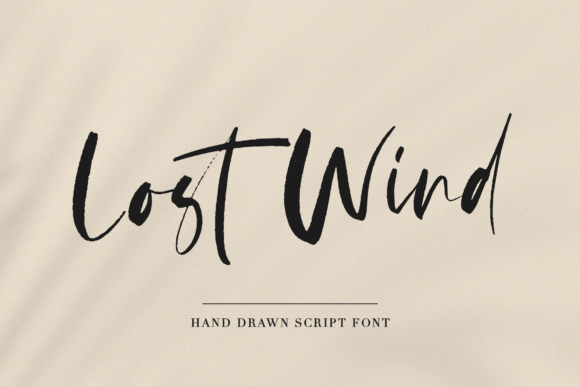 Lost Wind Font