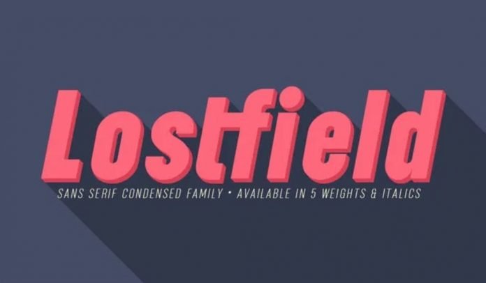 Lostfield Sans Font