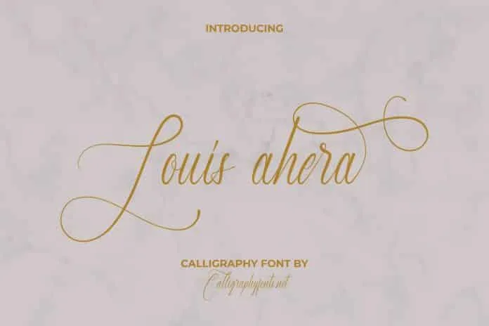 Louis Ahera Font