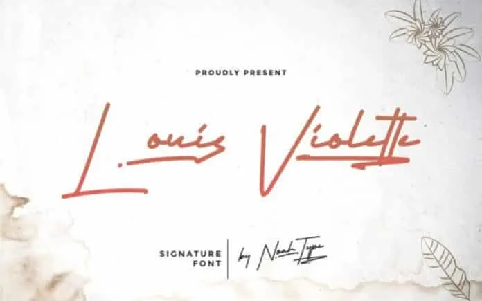 Louis Violette Font