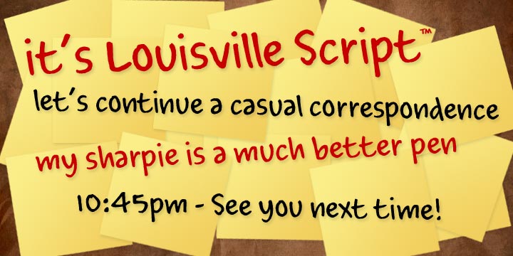 Louisville Script