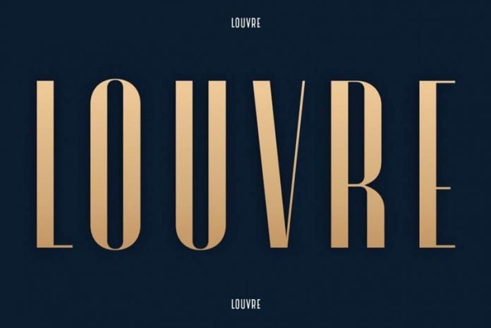 Louvre - A Classic Display Font
