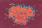 Lovadelic - Funky Groovy Typeface Font