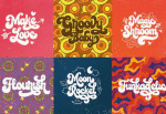 Lovadelic - Funky Groovy Typeface Font