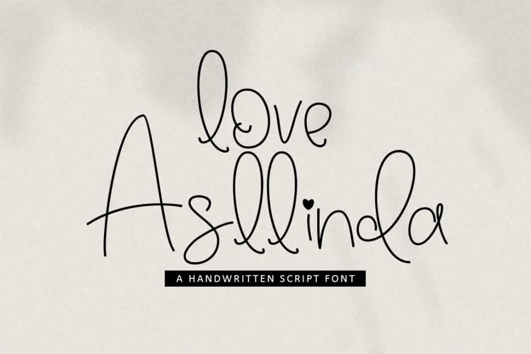 Love Asllinda Font
