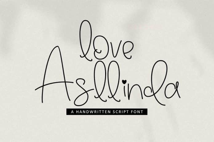 Love Asllinda Font