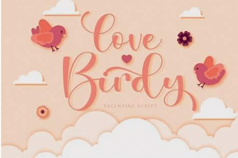 Love Birdy Font
