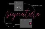 Love Brush SVG Font