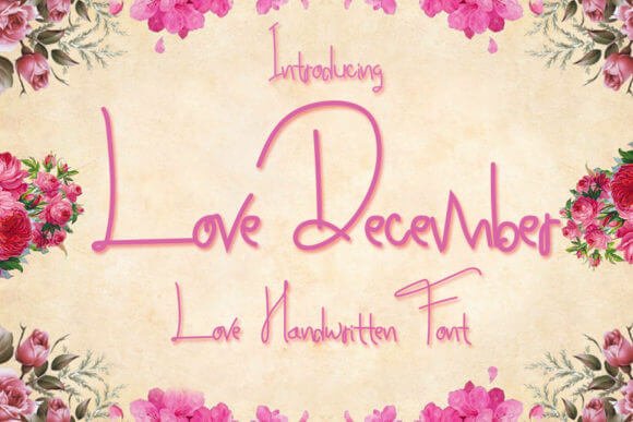 Love December Font