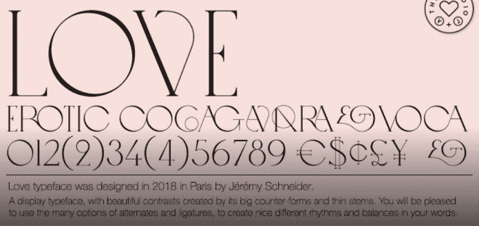 Love Font