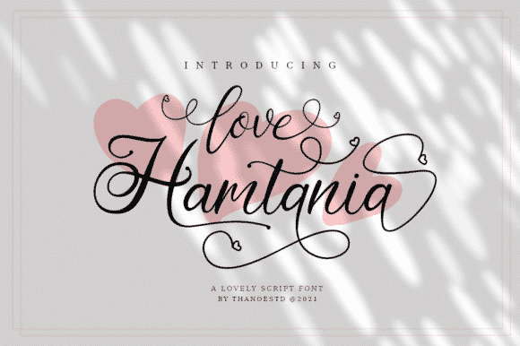 Love Hamtania Font