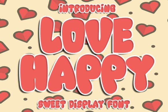 Love Happy Font
