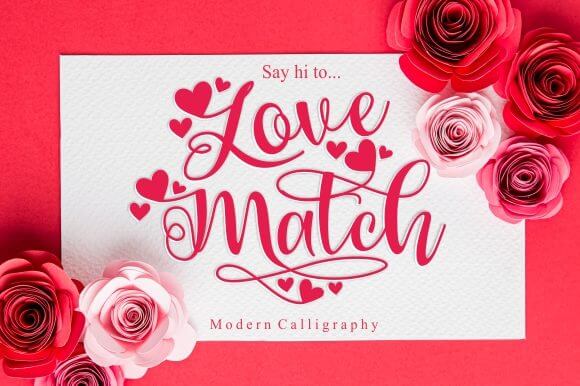 Love Match Font