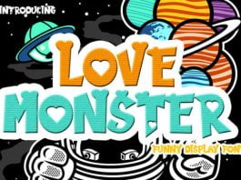 Love Monster Font