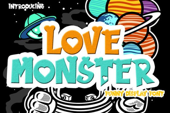 Love Monster Font
