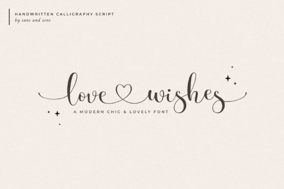 Love Wishes Font