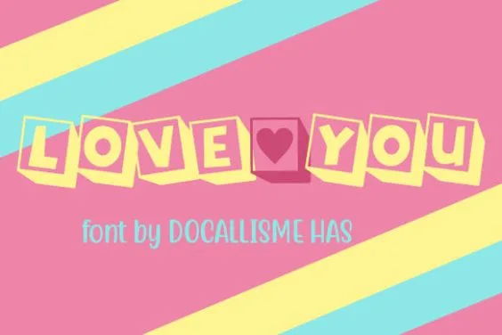 Love You Font