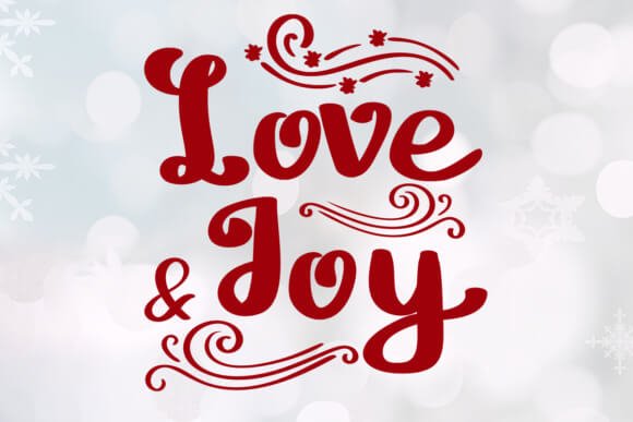 Love and Joy Font