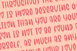 Love is All Around Font