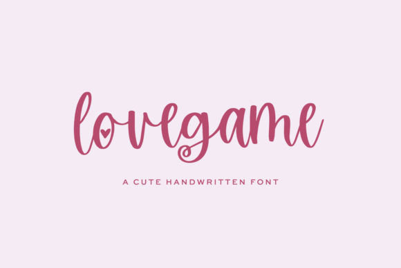 Lovegame Font
