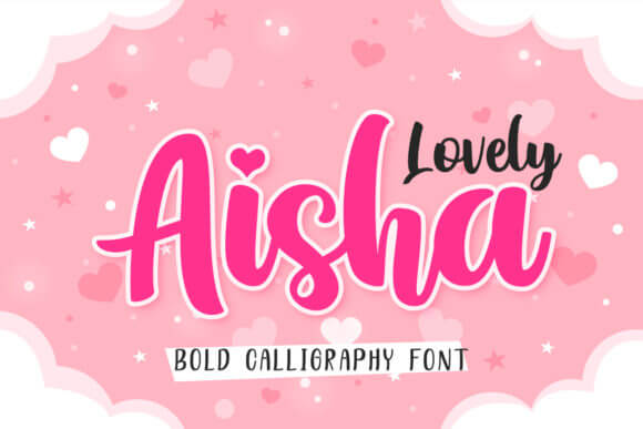 Lovely Aisha Font