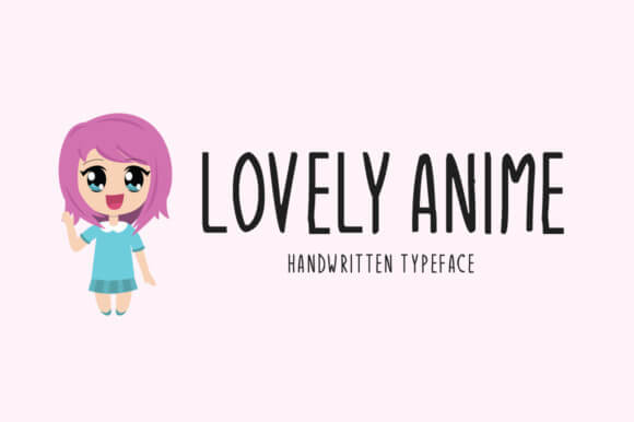 Lovely Anime Font