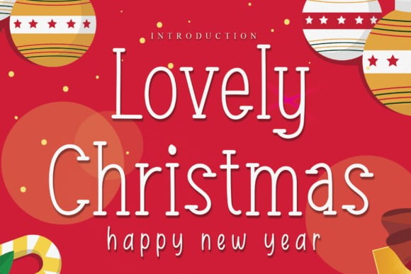 Lovely Christmas Font