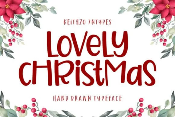 Lovely Christmas Font