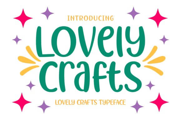 Lovely Crafts Font