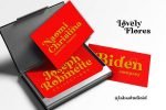 Lovely Flores Font