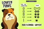 Lovely Paws Font