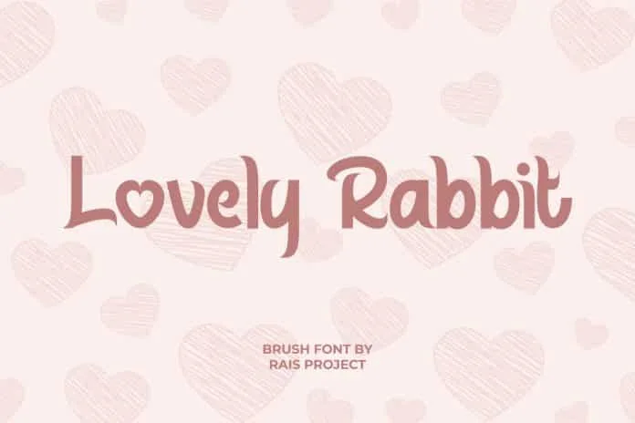 Lovely Rabbit Font